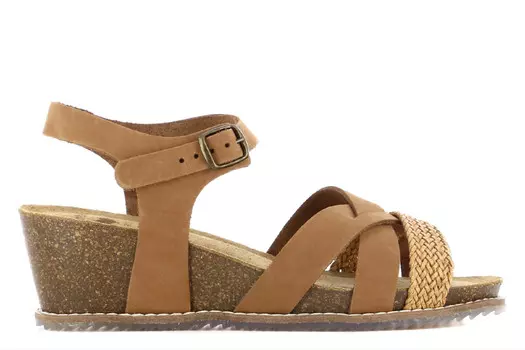 Босоножки на танкетке Camila'S, коричневый