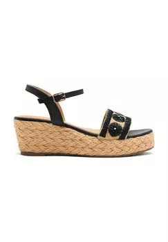 Босоножки на танкетке CANDIA Gioseppo, черный