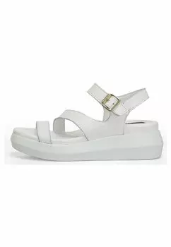 Босоножки на танкетке COMFORT MONRA 4FX - Platform sandals Nine West, белый