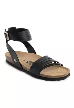 Босоножки на танкетке Dawi SUNBAY, черный
