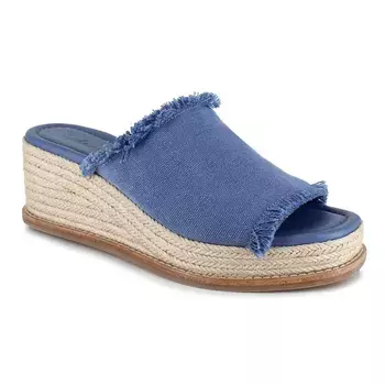 Босоножки на танкетке Domini Splendid, синий