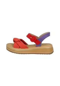 Босоножки на танкетке EBELLI - Platform sandals Palado, красный