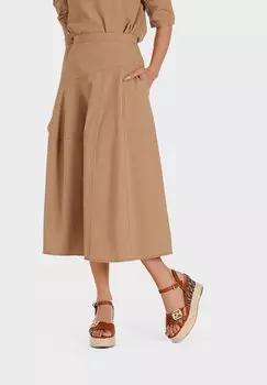 Босоножки на танкетке Espadrillas Queen Helena, коричневый