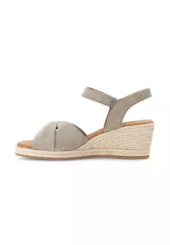 Босоножки на танкетке Espadrilles Gabor, хаки