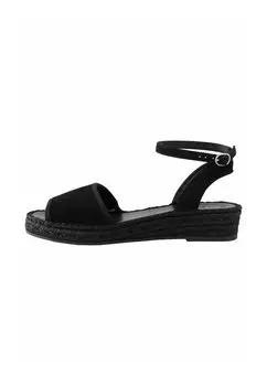 Босоножки на танкетке Espadrilles Next, черный