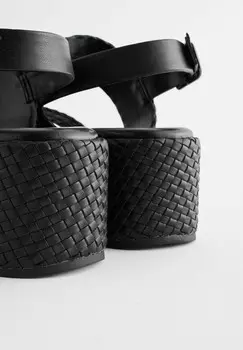 Босоножки на танкетке FOREVER COMFORT Next, черный