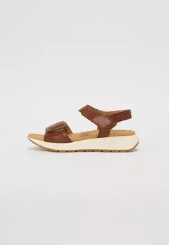 Босоножки на танкетке Gabor, цвет Camel