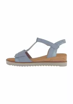 Босоножки на танкетке Gabor, синий