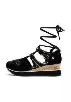 Босоножки на танкетке Gioseppo, черный