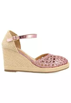 Босоножки на танкетке Gioseppo, розовый