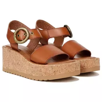 Босоножки на танкетке Glory Zodiac, коричневый