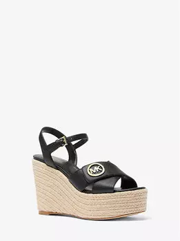 Босоножки на танкетке Hannah Michael Kors, черный