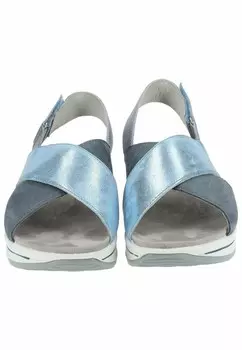 Босоножки на танкетке IGI&CO, синий