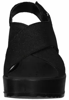 Босоножки на танкетке IMAC, черный