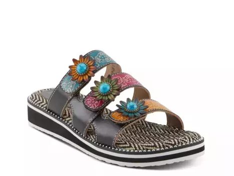 Босоножки на танкетке L'Artiste Maryse, серые