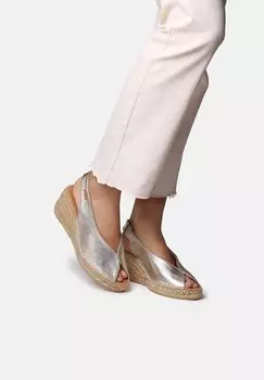 Босоножки на танкетке LAILA - Peep toes Toni Pons, золотой
