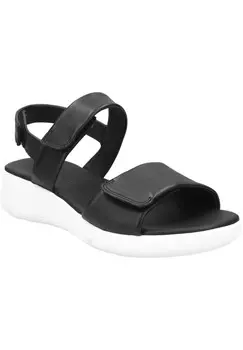 Босоножки на танкетке Legero, черный