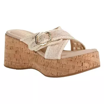 Босоножки на танкетке Loulou Chinese Laundry, cream