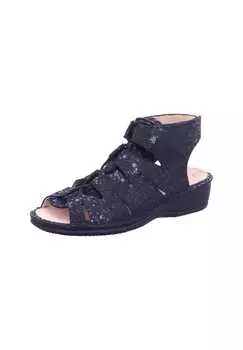 Босоножки на танкетке Malaga Finn Comfort, мультиколор