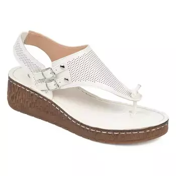 Босоножки на танкетке McKell Journee, белый