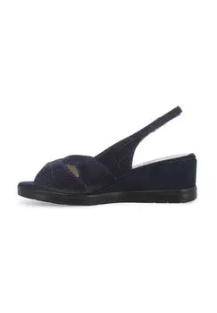 Босоножки на танкетке Melluso, синий