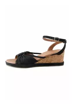 Босоножки на танкетке Next, синий