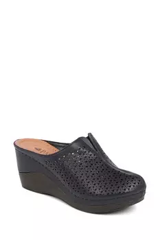 Босоножки на танкетке Pavers, синий