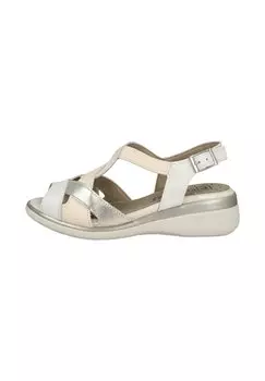 Босоножки на танкетке PITILLOS, бежевый