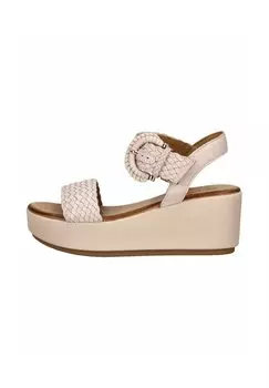 Босоножки на танкетке Platform sandals Inuovo, светло-розовый