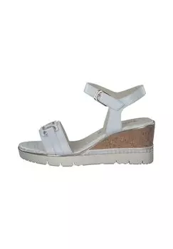 Босоножки на танкетке Platform sandals Tamaris, белый