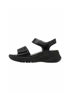 Босоножки на танкетке Platform sandals Tamaris, черный