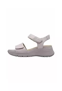 Босоножки на танкетке Platform sandals Tamaris, фиолетовый
