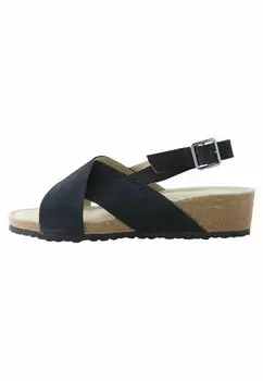 Босоножки на танкетке REGULAR FIT - FOREVER COMFOR CROSS Next, синий