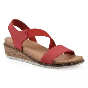 Босоножки на танкетке с ремешком Tinnley Cliffs By White Mountain, red nubuck