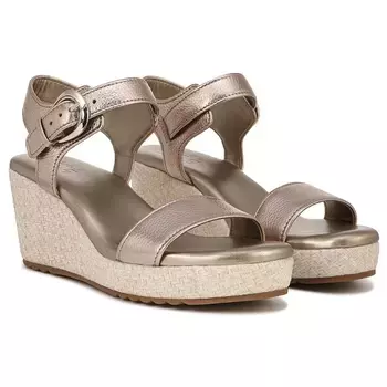 Босоножки на танкетке Stella Naturalizer, серебряный