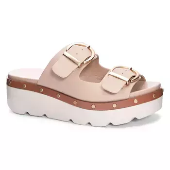 Босоножки на танкетке Surfs up Chinese Laundry, бежевый