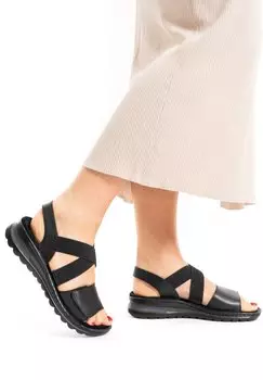 Босоножки на танкетке TAMPA ara, черный