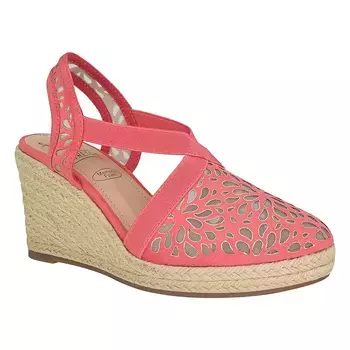 Босоножки на танкетке Tuccia Impo, розовый