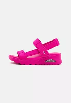 Босоножки на танкетке UNO - Platform sandals Skechers, розовый