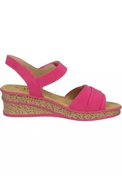 Босоножки на танкетке VEMLU Palado, розовый