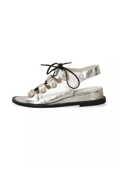 Босоножки на танкетке VENEZIA, золотой