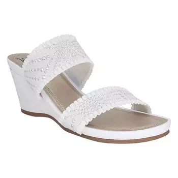 Босоножки на танкетке Verbena Impo, белый