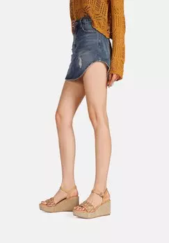 Босоножки на танкетке ZAL Queen Helena, коричневый