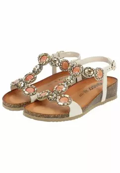 Босоножки на танкетке ZEHENSTEG IGI&CO, бежевый