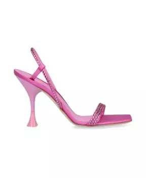 Босоножки на высоком каблуке 3Juin, розовый