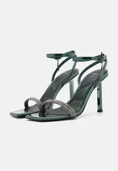 Босоножки на высоком каблуке ALDO X WICKED BEWITCHING PILLOW WALK ALDO, зеленый