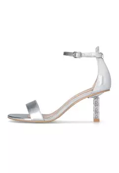 Босоножки на высоком каблуке ALE - Sandals LIU JO, серебряный