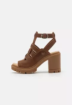 Босоножки на высоком каблуке ALLINGTON HEIGHTS Timberland, цвет rust