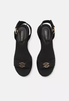 Босоножки на высоком каблуке Anna Field, черные