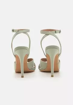 Босоножки на высоком каблуке Anna Field, светло-зеленый